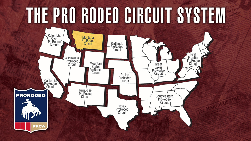 What is the Pro Rodeo Circuit System? Montana Pro Rodeo