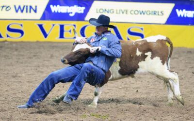 NFR: Helena’s Ty Erickson earns a second steer wrestling buckle on Day 7