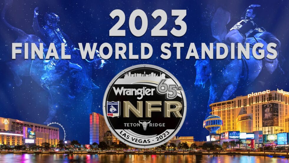 Final 2023 PRCA World Standings Montana Pro Rodeo