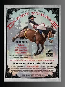 Yellowstone Darby Xtreme Bareback 2024 poster